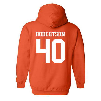 Oregon State - NCAA Football : Jackson Robertson - Classic Shersey Hooded Sweatshirt-1