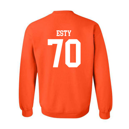 Oregon State - NCAA Football : Zander Esty - Classic Shersey Crewneck Sweatshirt-1