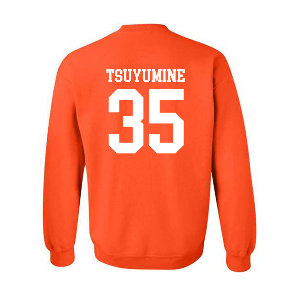 Oregon State - NCAA Football : Tetsuta Tsuyumine - Classic Shersey Crewneck Sweatshirt-1