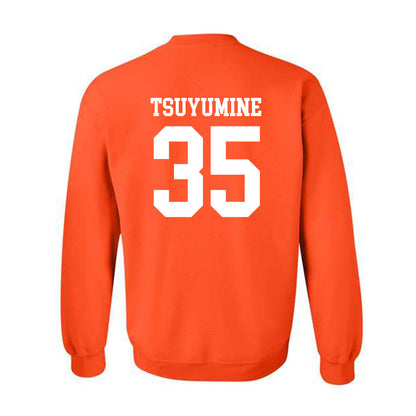 Oregon State - NCAA Football : Tetsuta Tsuyumine - Classic Shersey Crewneck Sweatshirt-1
