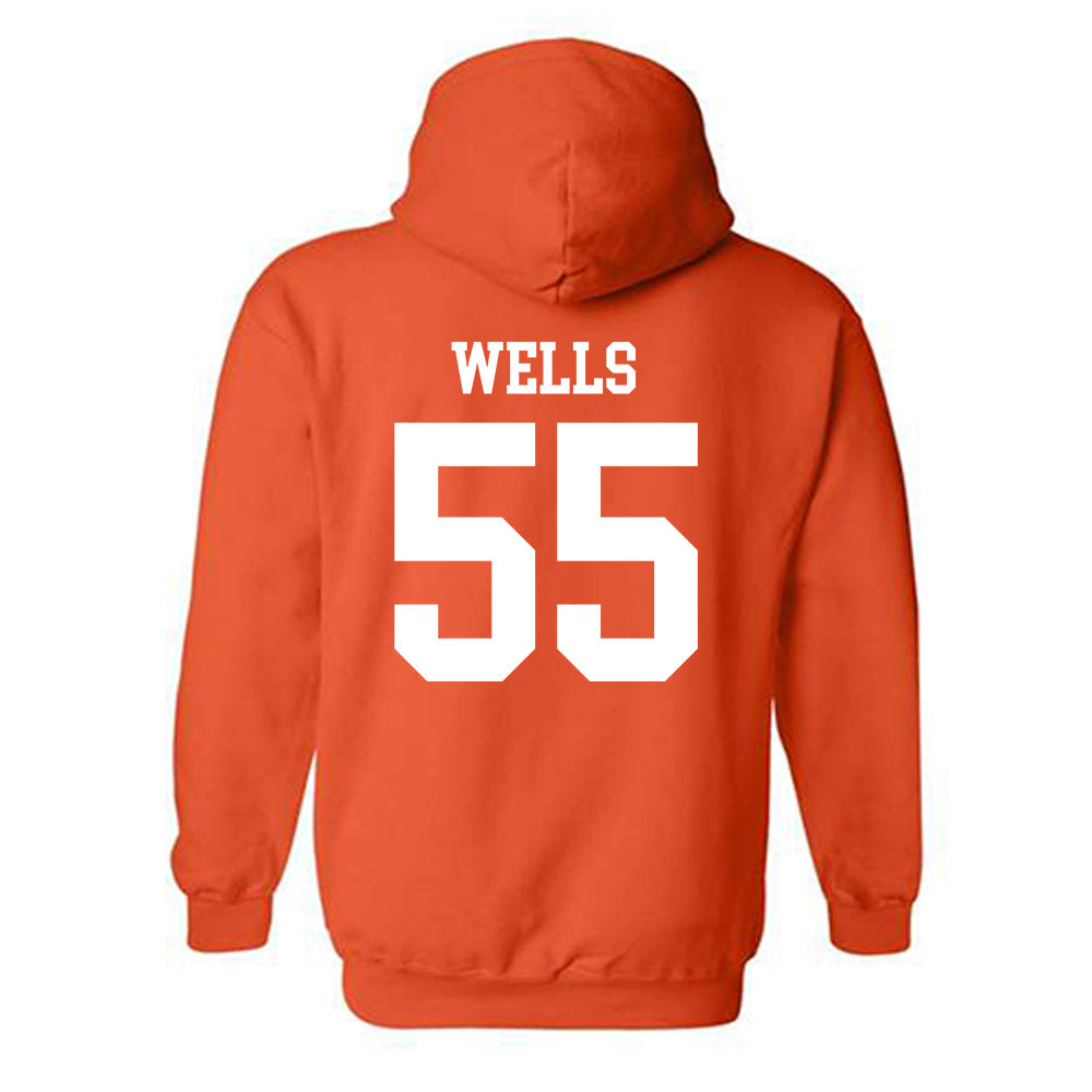 Oregon State - NCAA Football : Van Wells - Classic Shersey Hooded Sweatshirt-1