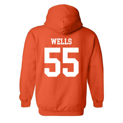 Oregon State - NCAA Football : Van Wells - Classic Shersey Hooded Sweatshirt-1