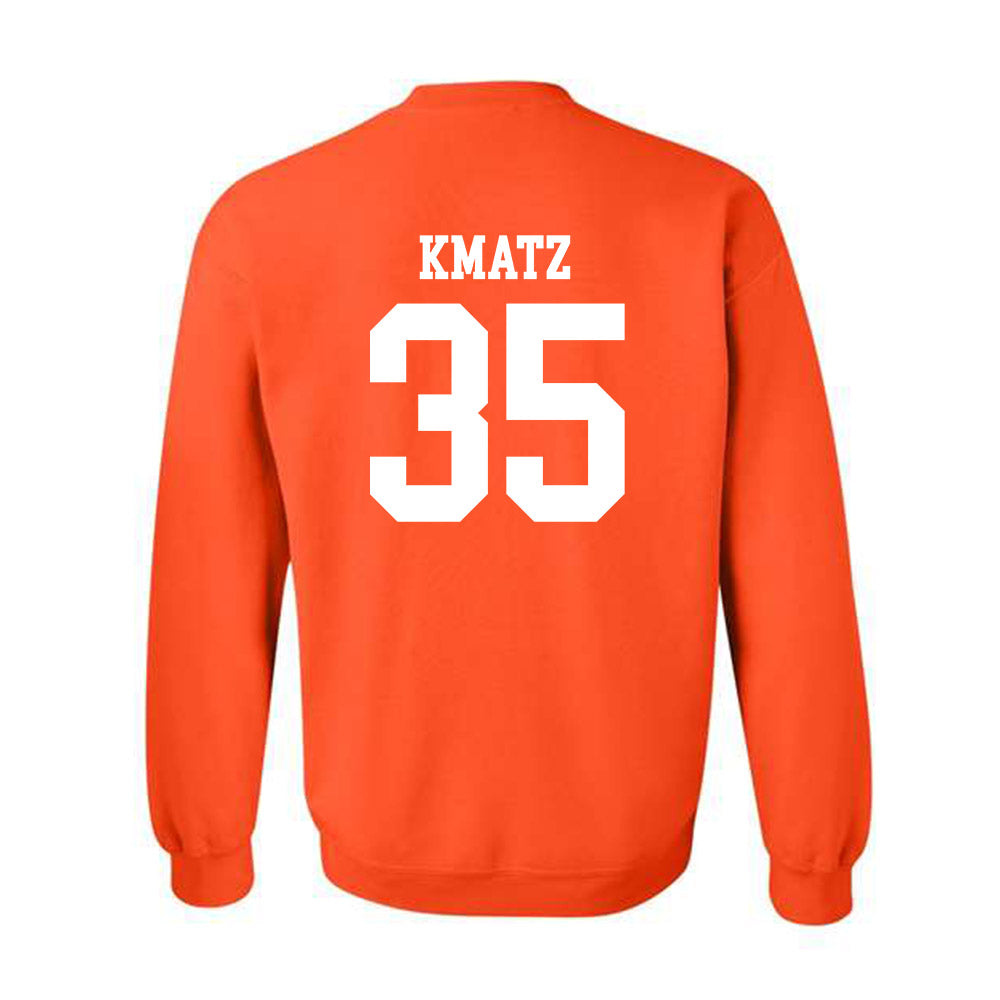 Oregon State - NCAA Baseball : Zach Kmatz - Classic Shersey Crewneck Sweatshirt-1