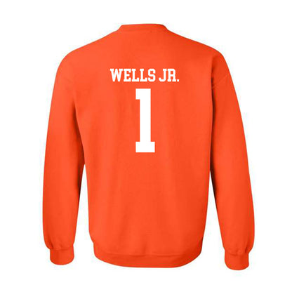 Oregon State - NCAA Football : David Wells Jr. - Classic Shersey Crewneck Sweatshirt-1
