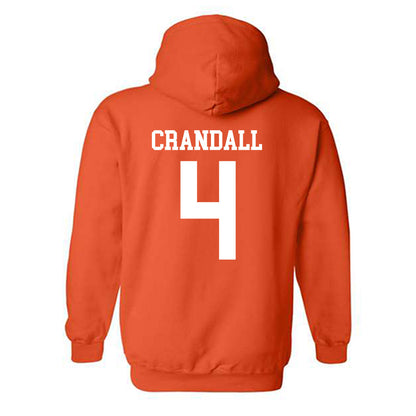 Oregon State - NCAA Football : TJ Crandall - Classic Shersey Hooded Sweatshirt-1