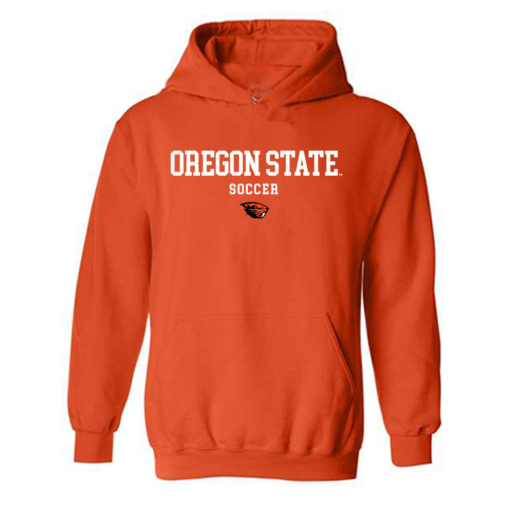Oregon State - NCAA Women's Soccer : mya sanchez - Classic Shersey Hooded Sweatshirt-0