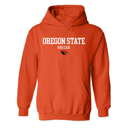 Oregon State - NCAA Men's Soccer : Michael Macias - Classic Shersey Hooded Sweatshirt-0