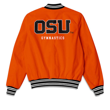 Oregon State - NCAA Women's Gymnastics : Sophia Esposito - Bomber Jacket-1