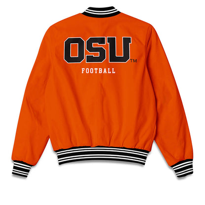 Oregon State - NCAA Football : Eddie Freauff - Bomber Jacket-1