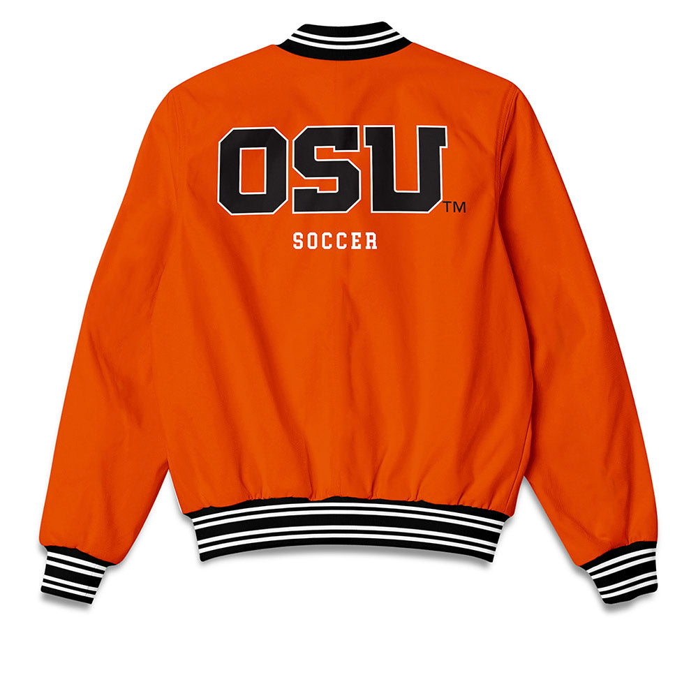 Oregon State - NCAA Men's Soccer : Jacob Zapien - Bomber Jacket-1