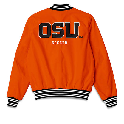 Oregon State - NCAA Women's Soccer : Megin Turi - Bomber Jacket-1