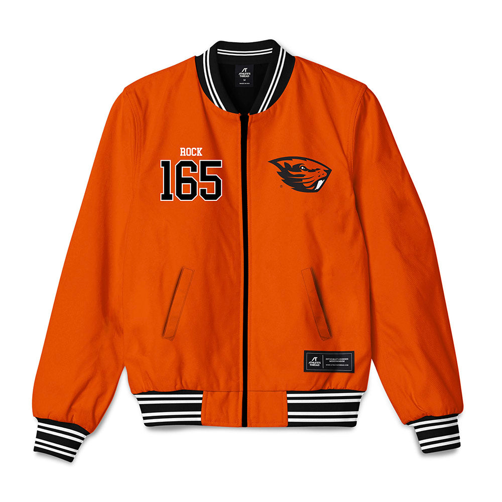 Oregon State - NCAA Wrestling : keller rock - Bomber Jacket-0