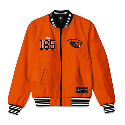 Oregon State - NCAA Wrestling : keller rock - Bomber Jacket-0