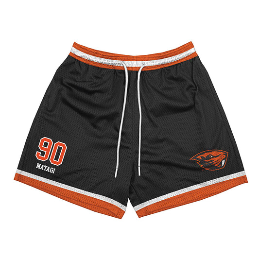 Oregon State - NCAA Football : Daniel Matagi - Shorts-0