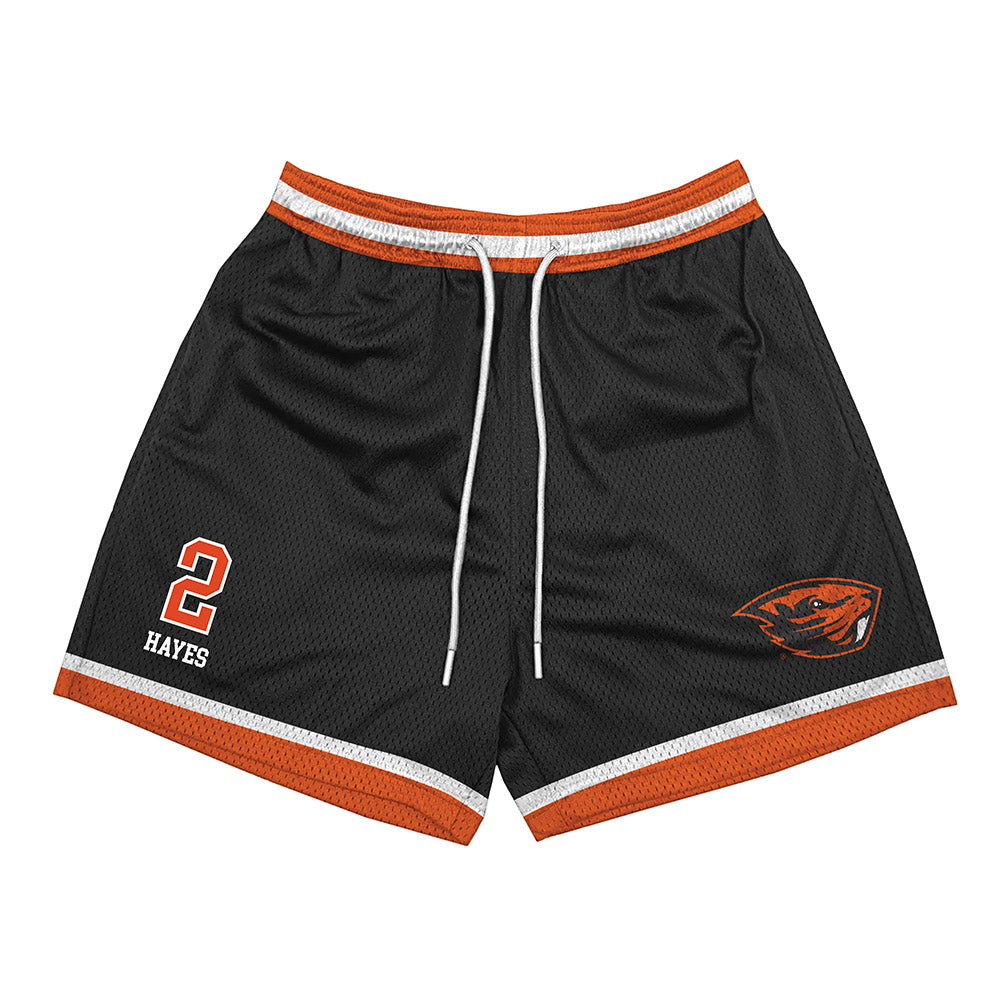 Oregon State - NCAA Baseball : Nyan Hayes - Shorts-0