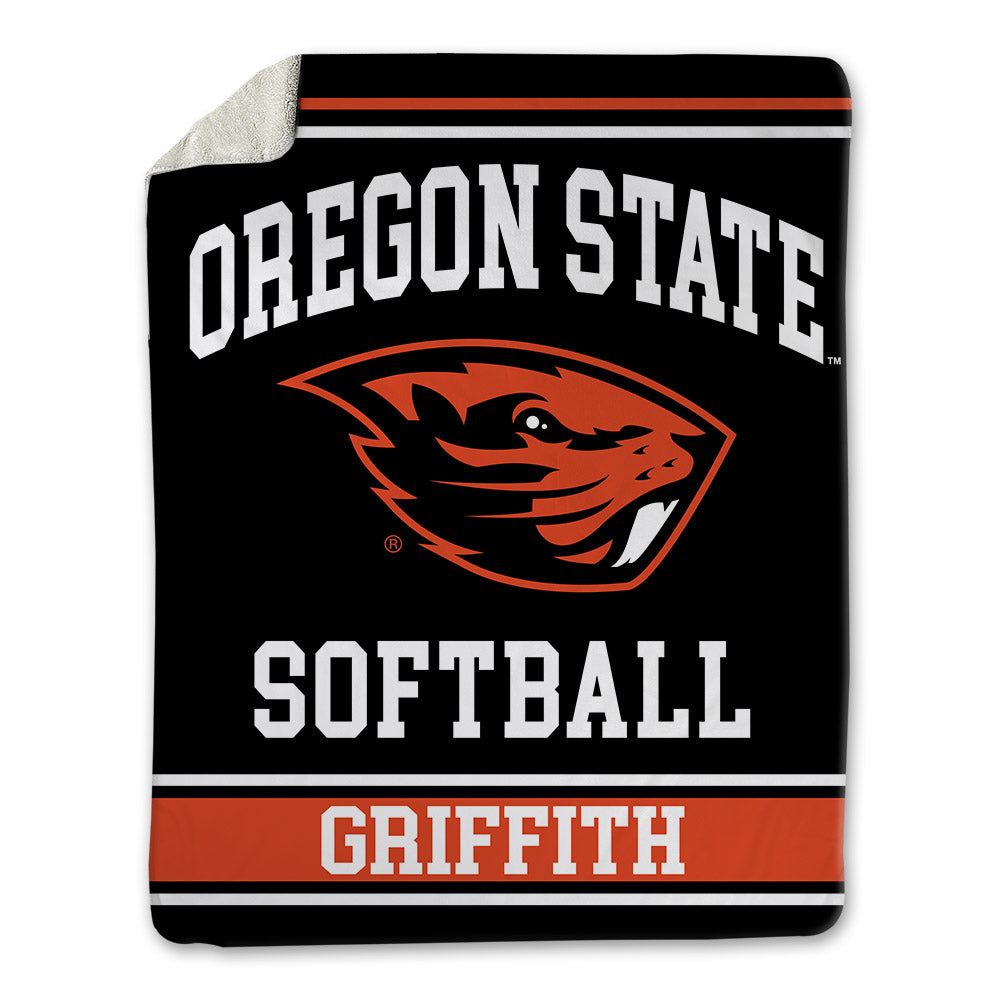 Oregon State - NCAA Softball : Kynlee Griffith - Blanket-0