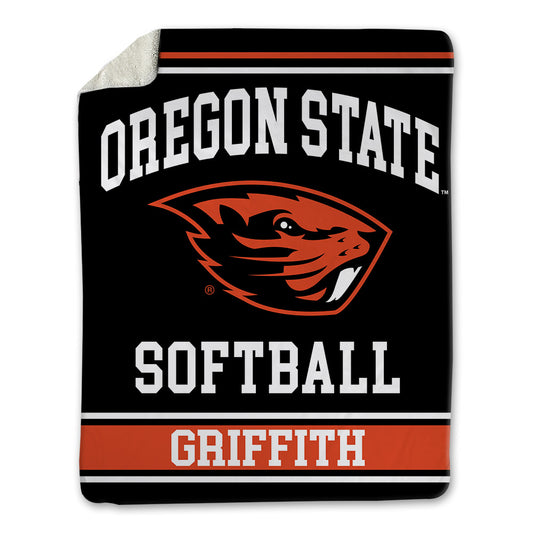 Oregon State - NCAA Softball : Kynlee Griffith - Blanket-0