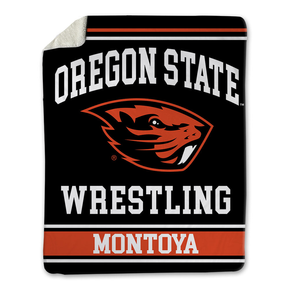 Oregon State - NCAA Wrestling : Sergio Montoya - Blanket-0