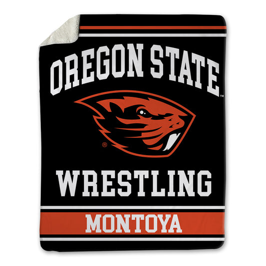 Oregon State - NCAA Wrestling : Sergio Montoya - Blanket-0