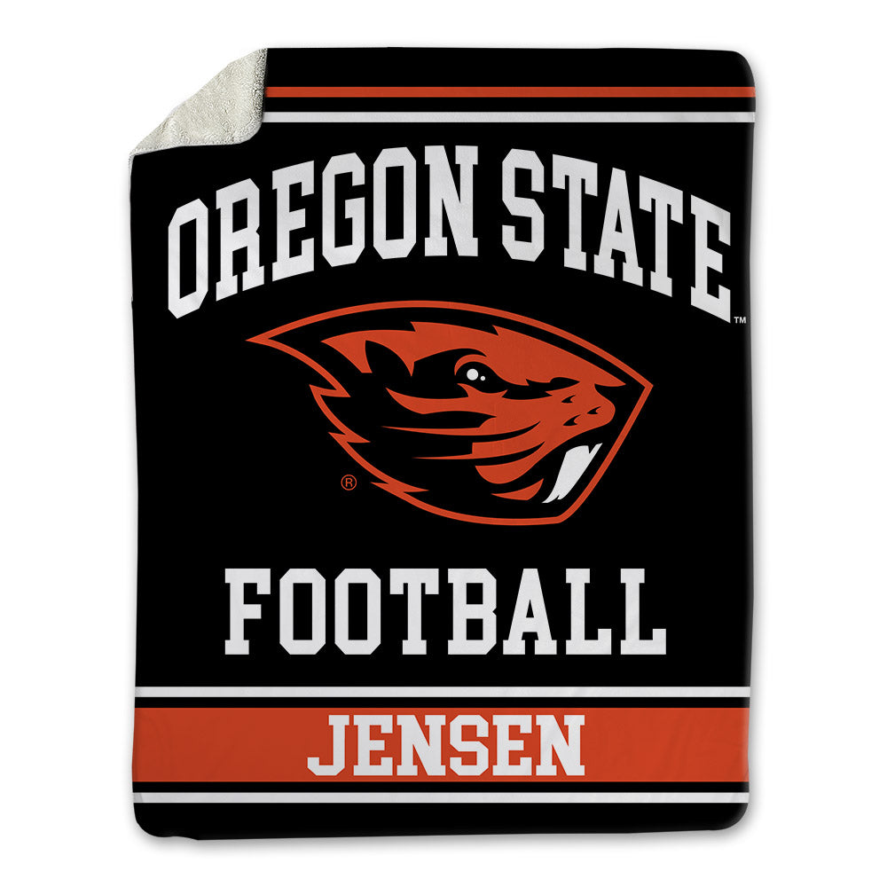 Oregon State - NCAA Football : Cooper Jensen - Blanket-0