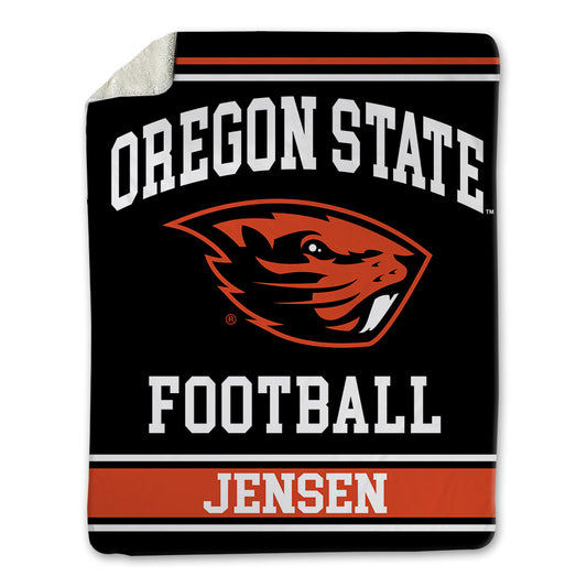 Oregon State - NCAA Football : Cooper Jensen - Blanket-0