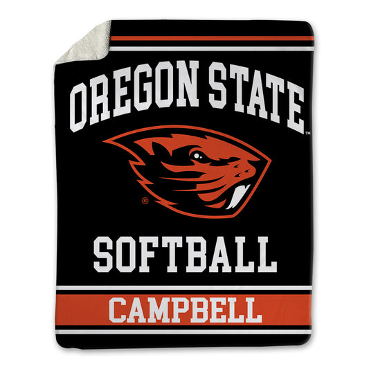 Oregon State - NCAA Softball : Lici Campbell - Blanket-0
