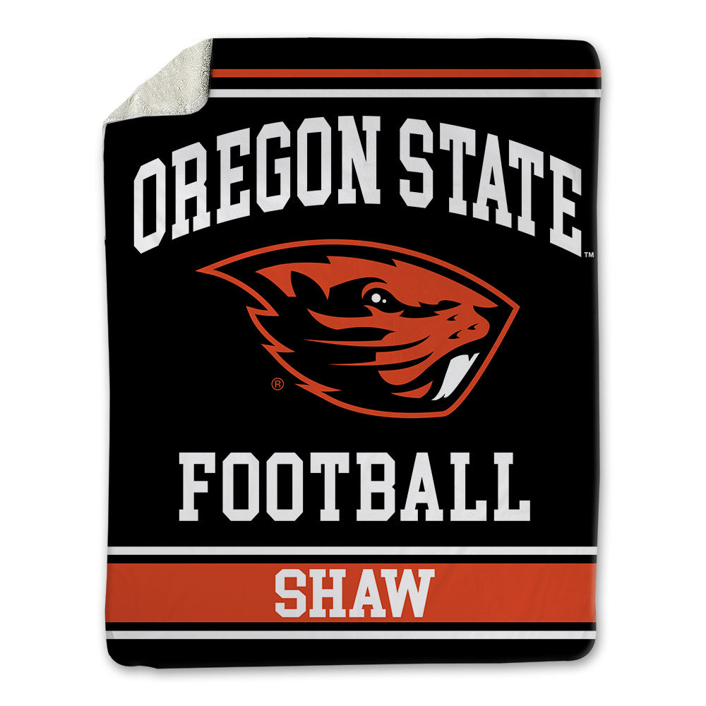 Oregon State - NCAA Football : Kord Shaw - Blanket-0