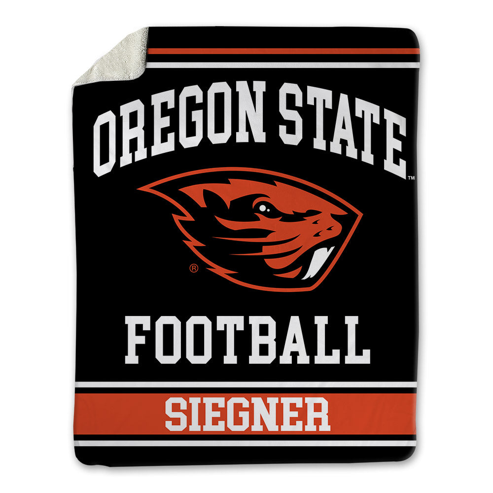 Oregon State - NCAA Football : Cody Siegner - Blanket-0
