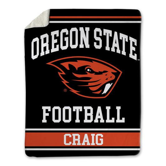 Oregon State - NCAA Football : Sean Craig - Blanket-0