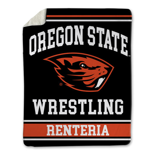 Oregon State - NCAA Wrestling : Maximo Renteria - Blanket-0
