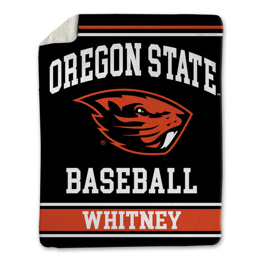 Oregon State - NCAA Baseball : Dax Whitney - Blanket-0