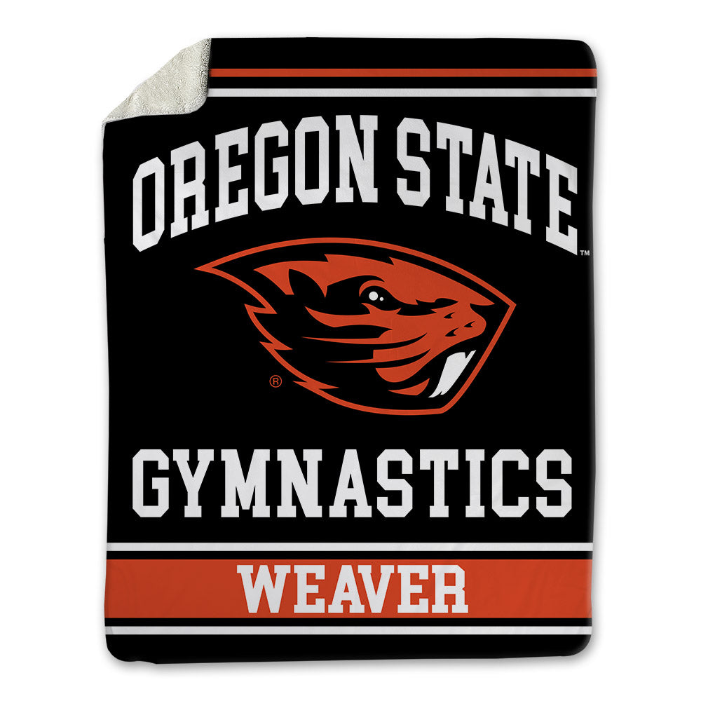 Oregon State - NCAA Women's Gymnastics : Ellie Weaver - Blanket-0