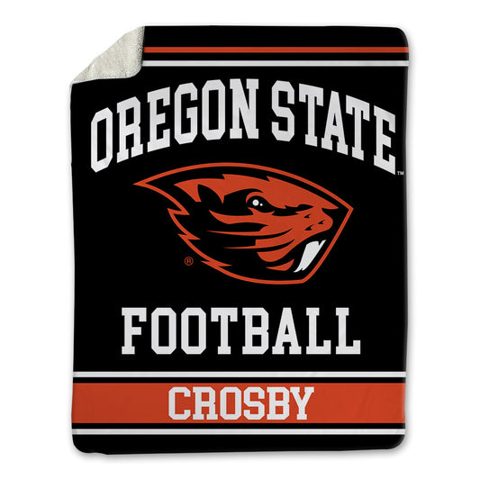 Oregon State - NCAA Football : Marquis Crosby - Blanket-0