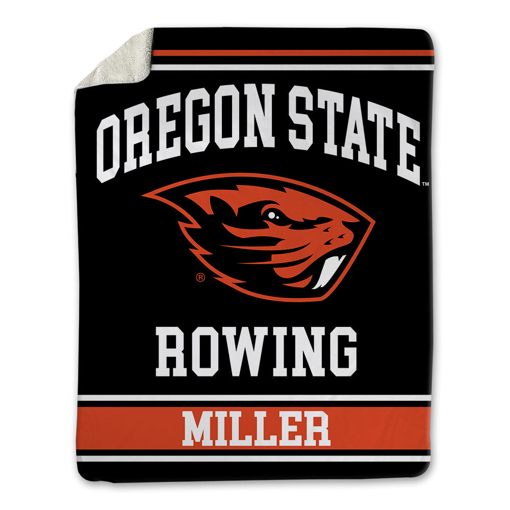 Oregon State - NCAA Women's Rowing : Ashtyn Miller - Blanket-0