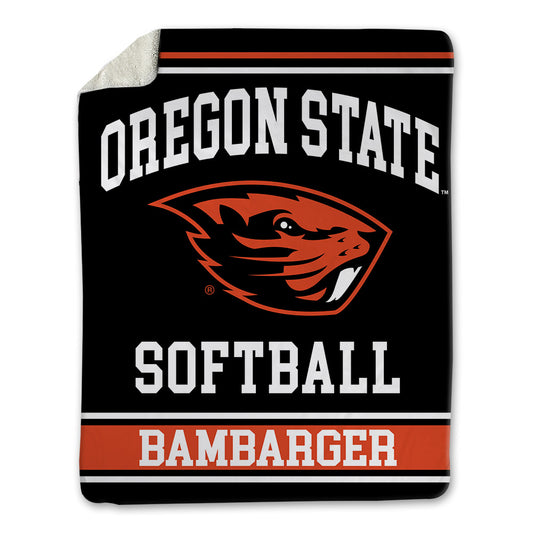 Oregon State - NCAA Softball : Paige Bambarger - Blanket-0