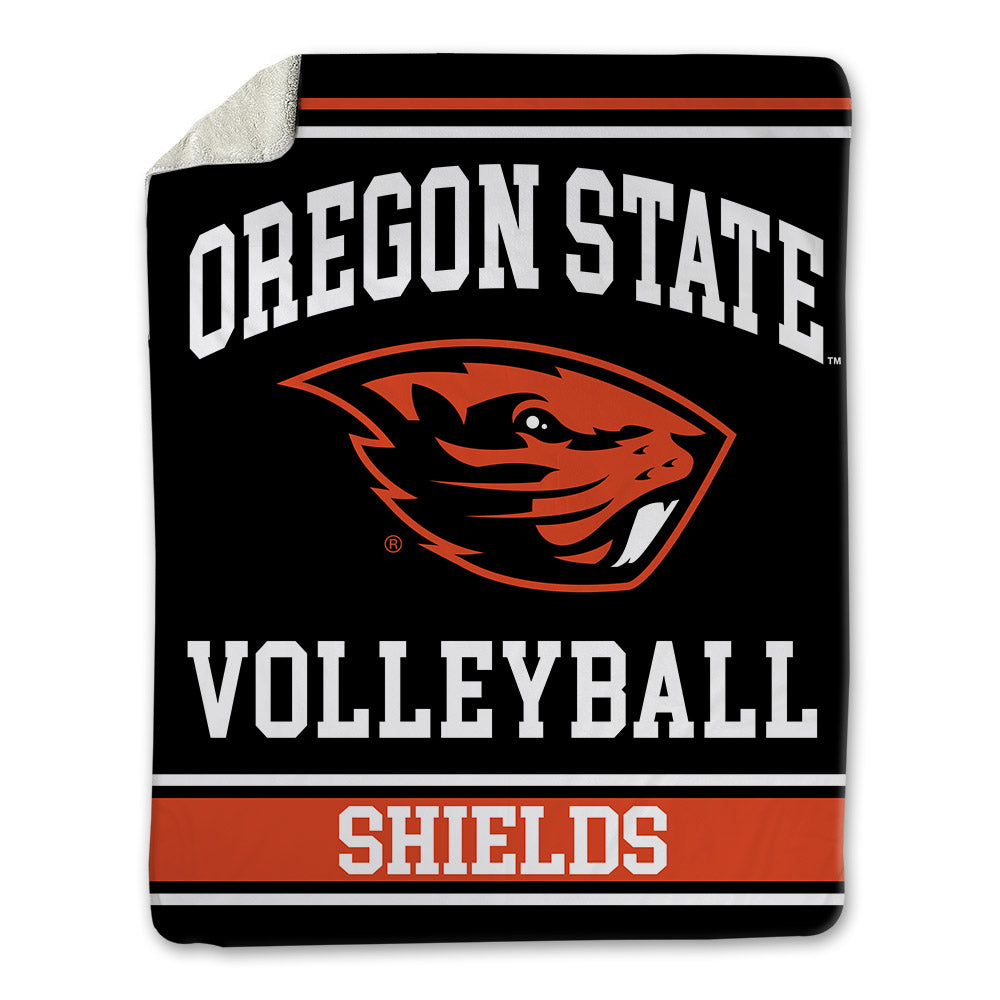 Oregon State - NCAA Women's Volleyball : Regan Shields - Blanket-0