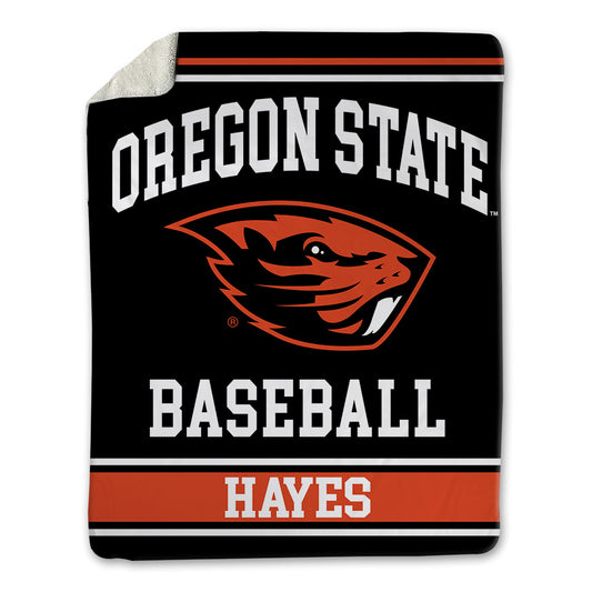 Oregon State - NCAA Baseball : Nyan Hayes - Blanket-0