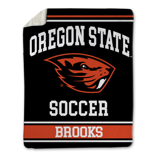 Oregon State - NCAA Women's Soccer : Jane Brooks - Blanket-0