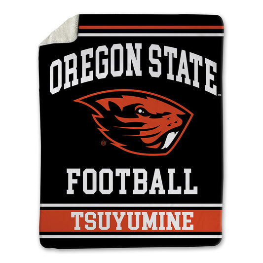 Oregon State - NCAA Football : Tetsuta Tsuyumine - Blanket-0