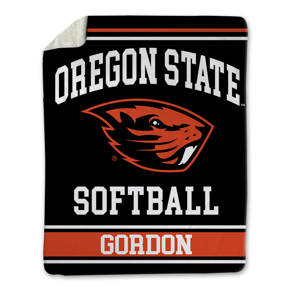 Oregon State - NCAA Softball : Camrynn gordon - Blanket-0