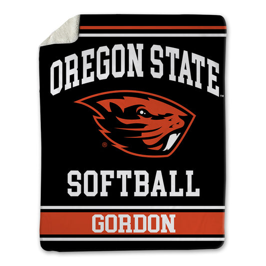 Oregon State - NCAA Softball : Camrynn gordon - Blanket-0