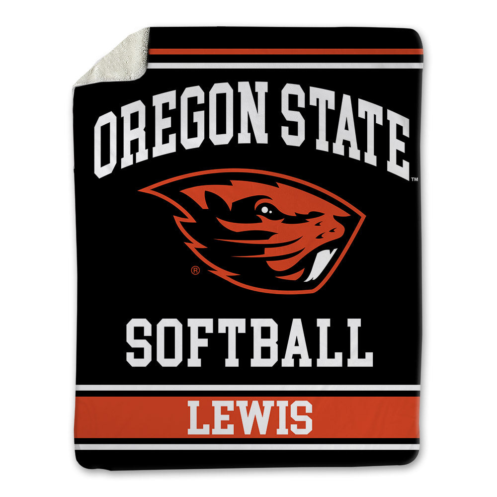 Oregon State - NCAA Softball : Jada Lewis - Blanket-0