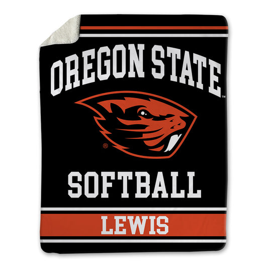 Oregon State - NCAA Softball : Jada Lewis - Blanket-0