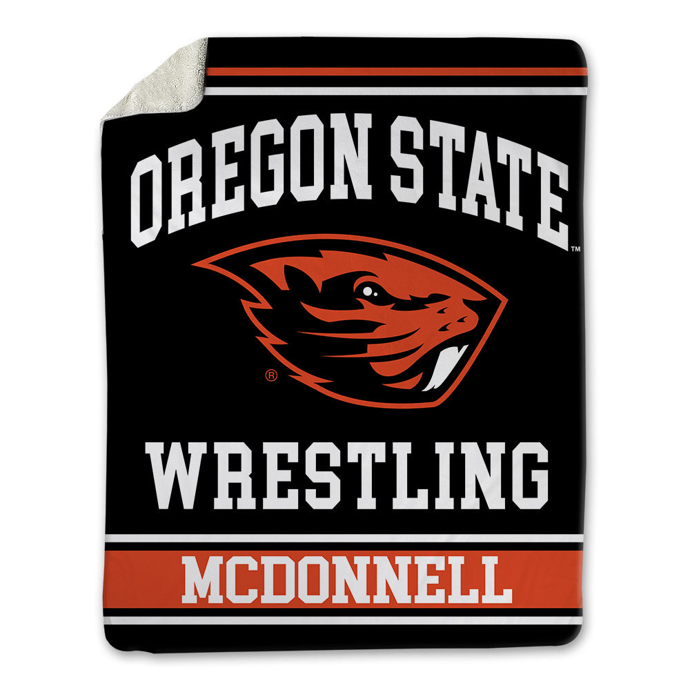 Oregon State - NCAA Wrestling : TJ McDonnell - Blanket-0