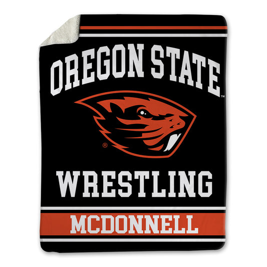 Oregon State - NCAA Wrestling : TJ McDonnell - Blanket-0