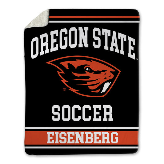 Oregon State - NCAA Men's Soccer : Max Eisenberg - Blanket-0