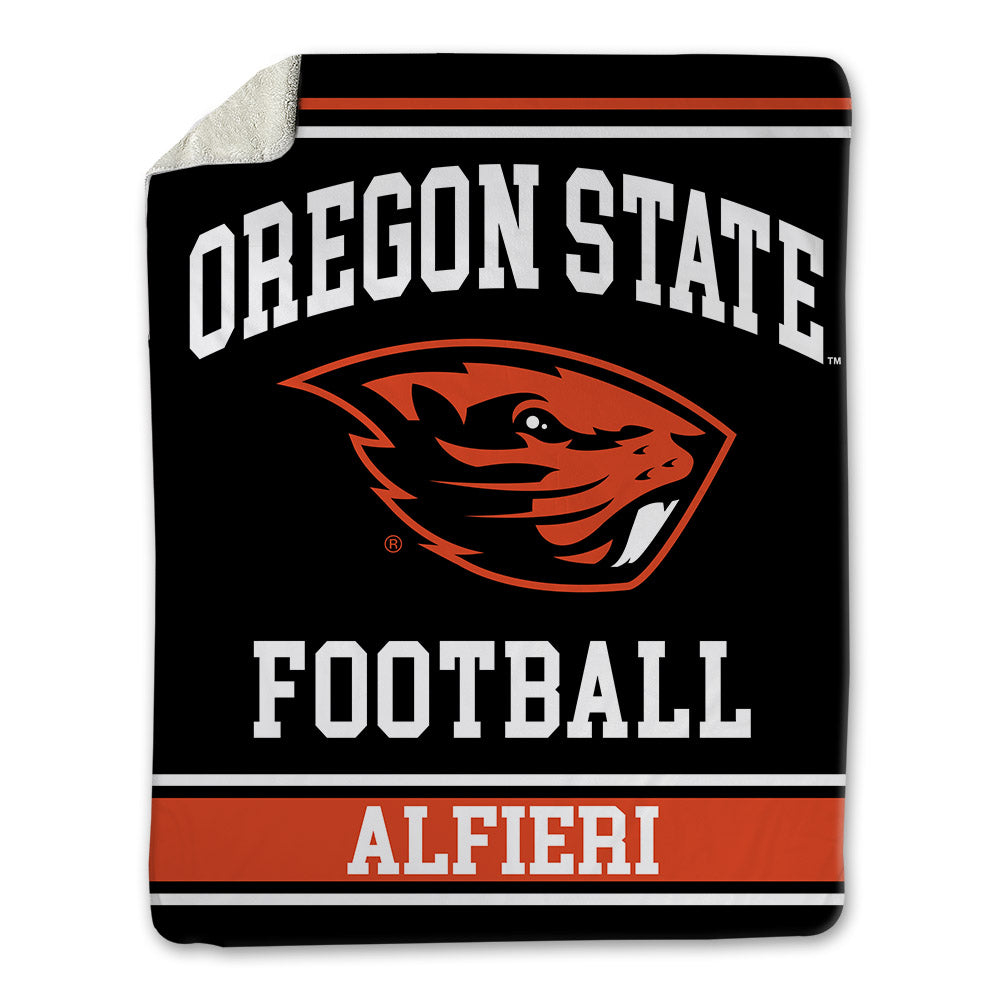 Oregon State - NCAA Football : Andy Alfieri - Blanket-0