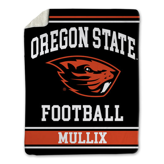 Oregon State - NCAA Football : Tahjae Mullix - Blanket-0