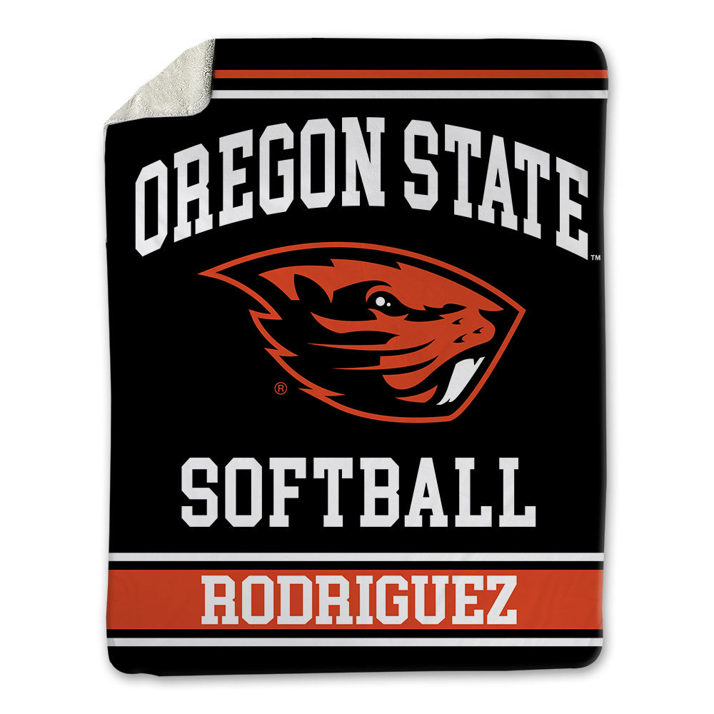 Oregon State - NCAA Softball : Alliyah Rodriguez - Blanket-0