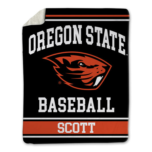 Oregon State - NCAA Baseball : Noah Scott - Blanket-0